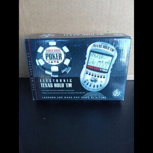 WSOP Workd Series Of Poker Electronic Texas Hold ‘Em Game, Excalibur